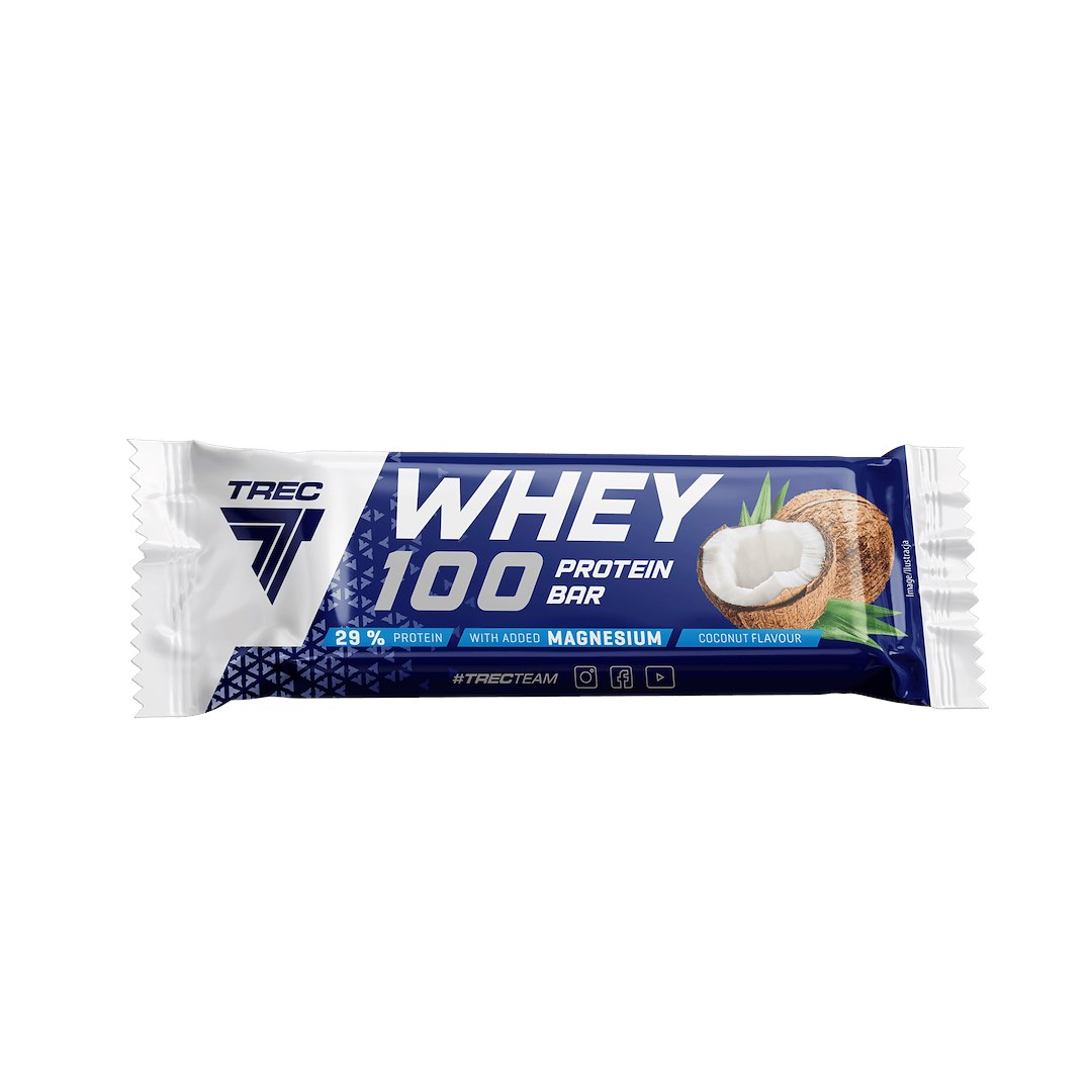 Trec Whey 100 protein bar Coconut